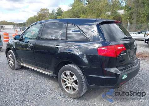 2007 Acura Mdx Technology Package from USA, damaged, VIN 2HNYD28347H511339